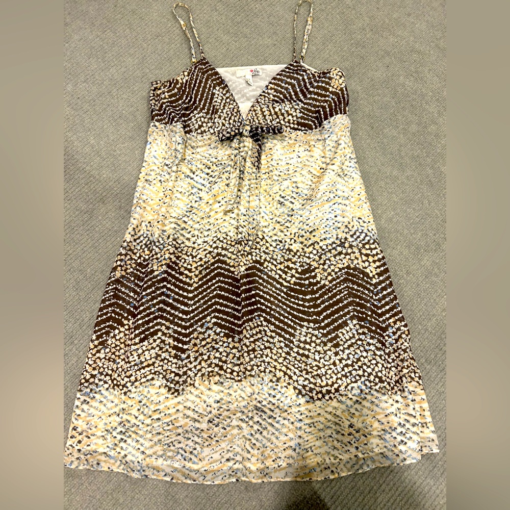 Joie Cotton, lined, above knee, babydoll dress